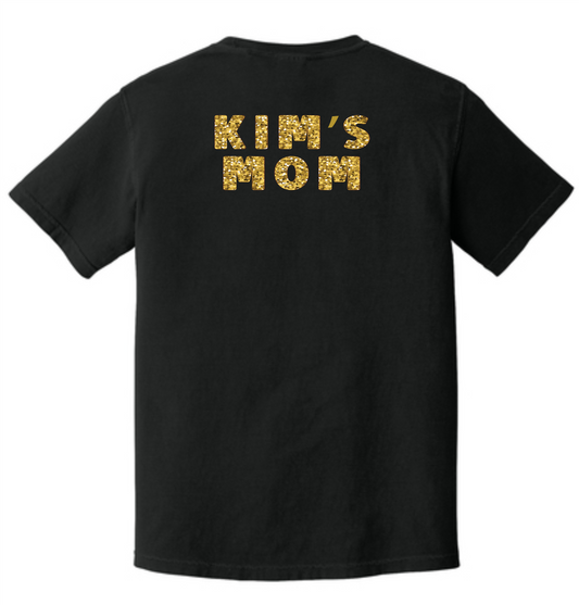 Gold Glitter/Twill Shirt