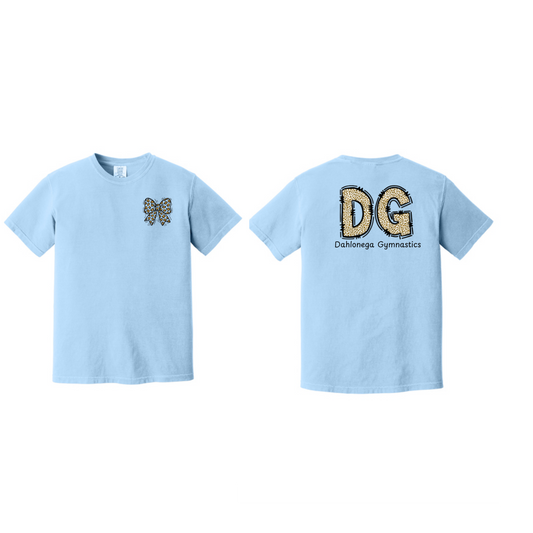 Comfort Colors Croquette Leopard Shirt Child