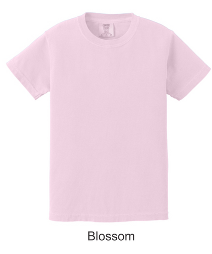 Comfort Colors Croquette Leopard Shirt Child