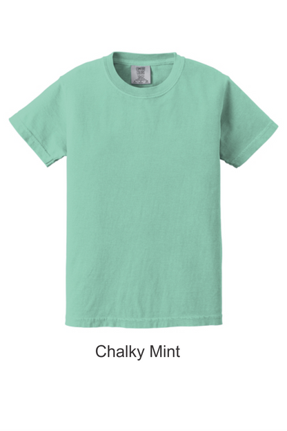 Comfort Colors Croquette Leopard Shirt Child