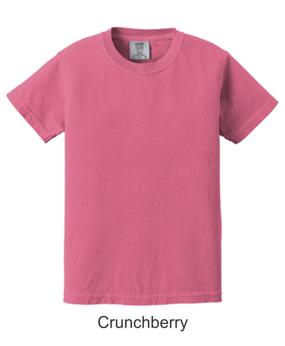 Comfort Colors Croquette Leopard Shirt Child