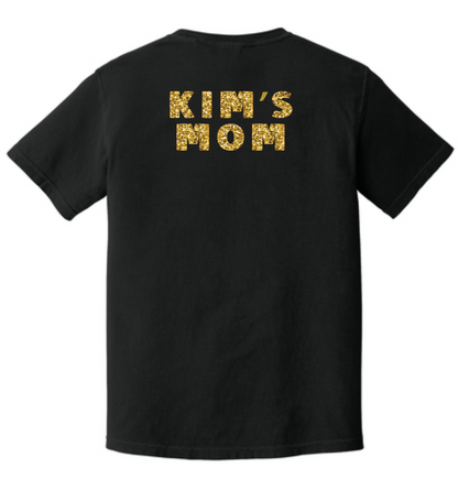 Gold Glitter/Twill Shirt