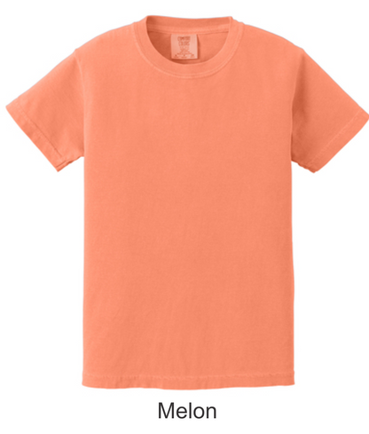 Comfort Colors Croquette Leopard Shirt Child