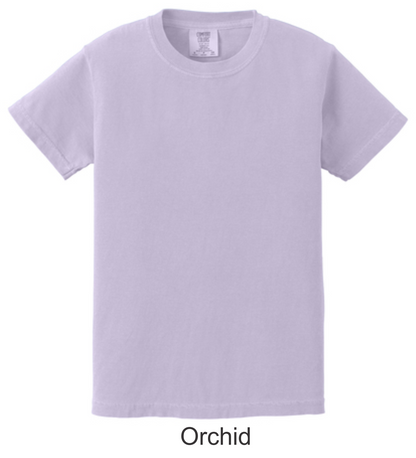 Comfort Colors Croquette Leopard Shirt Child