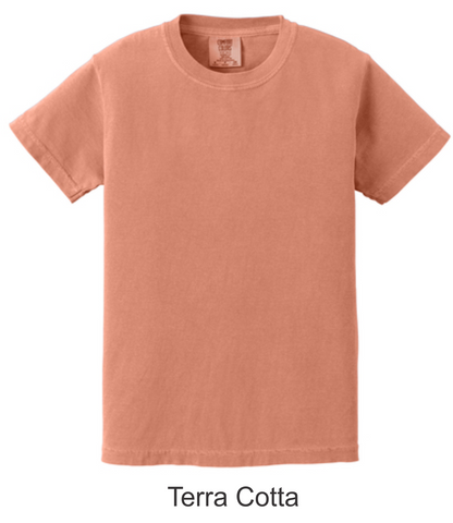 Comfort Colors Croquette Leopard Shirt Child