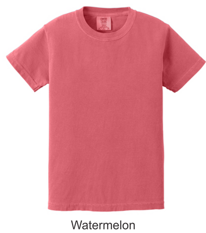 Comfort Colors Croquette Leopard Shirt Child